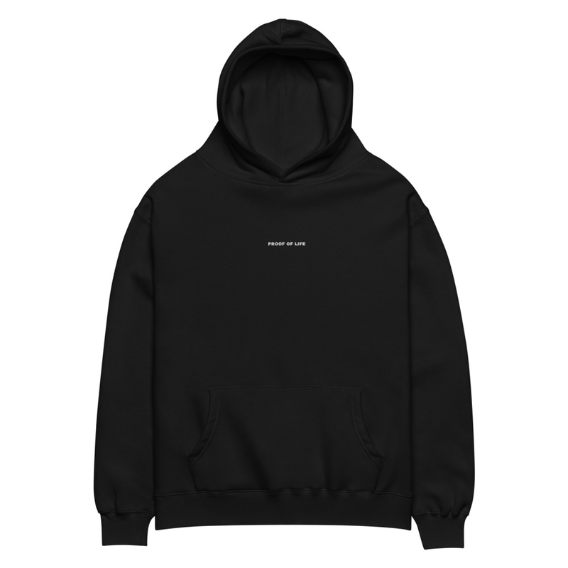 Proof of Life — Proof You Left the House Hoodie (Black)