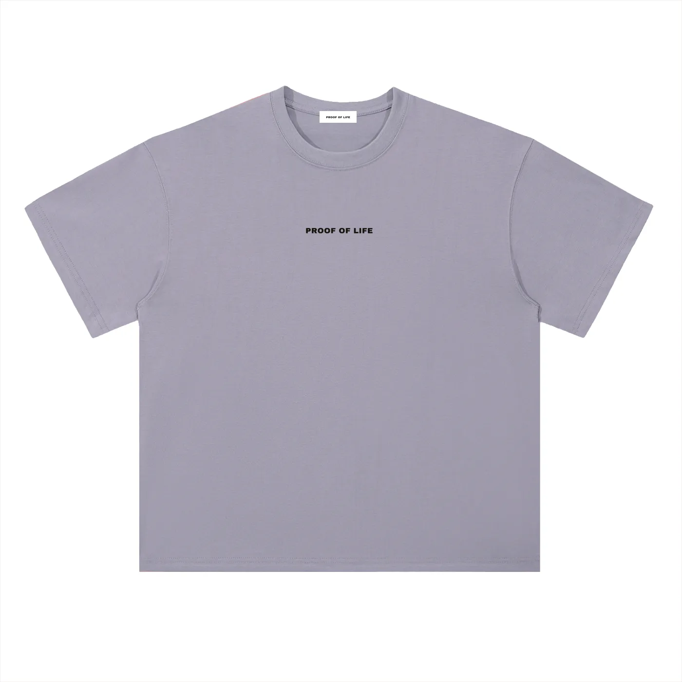Heavyweight Drop Shoulder Cotton Tee (4 Colors) — view 1